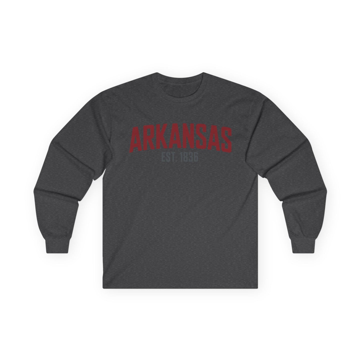 Arkansas Est. 1836 Long Sleeve Tee