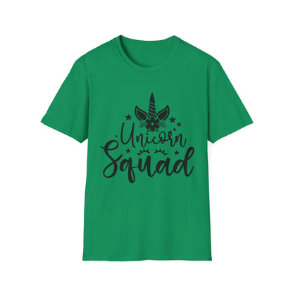 Unisex Softstyle T-Shirt - Unicorn Squad Tee for Magical Friends