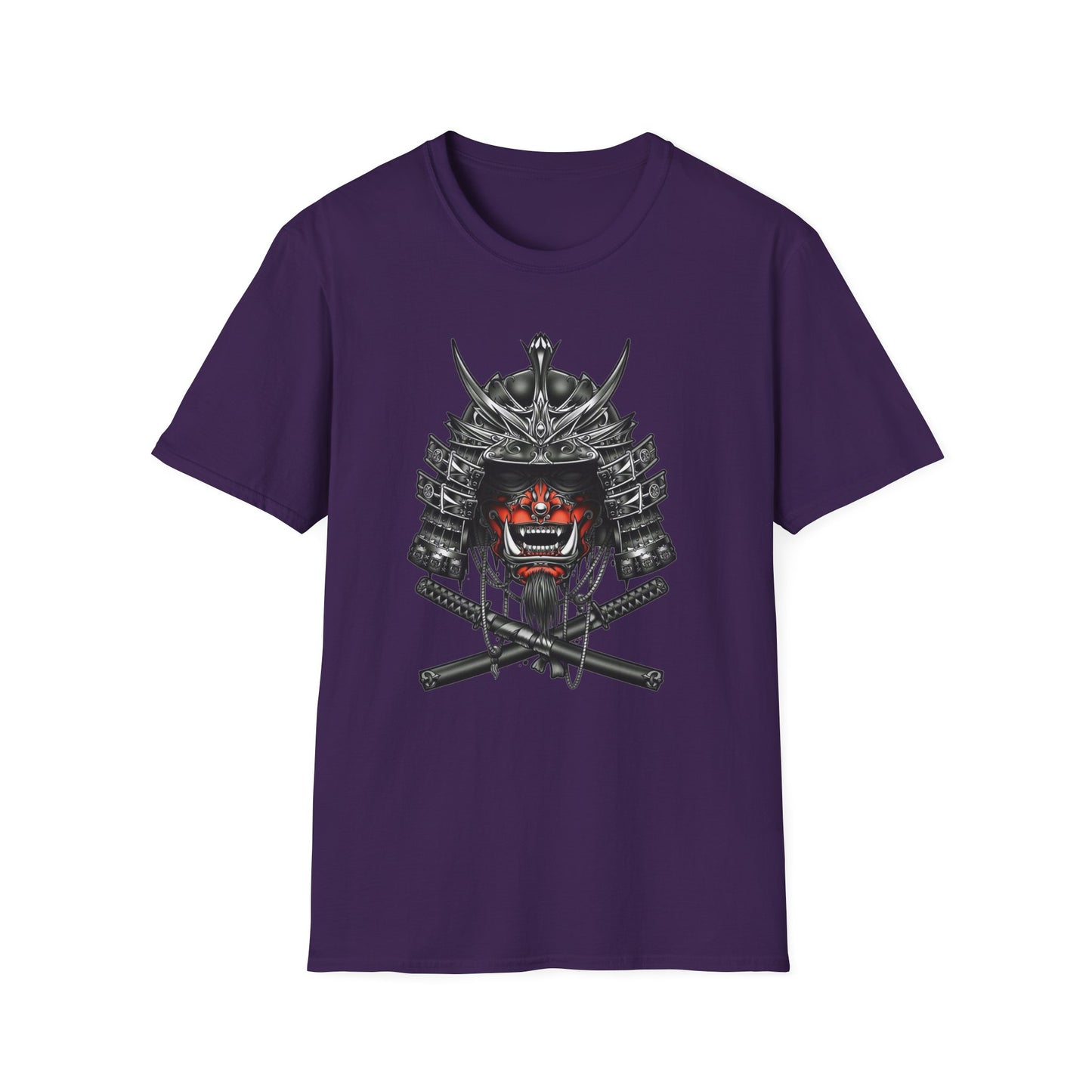 Unisex Samurai Warrior Graphic T-Shirt - Bold Design for Casual Wear