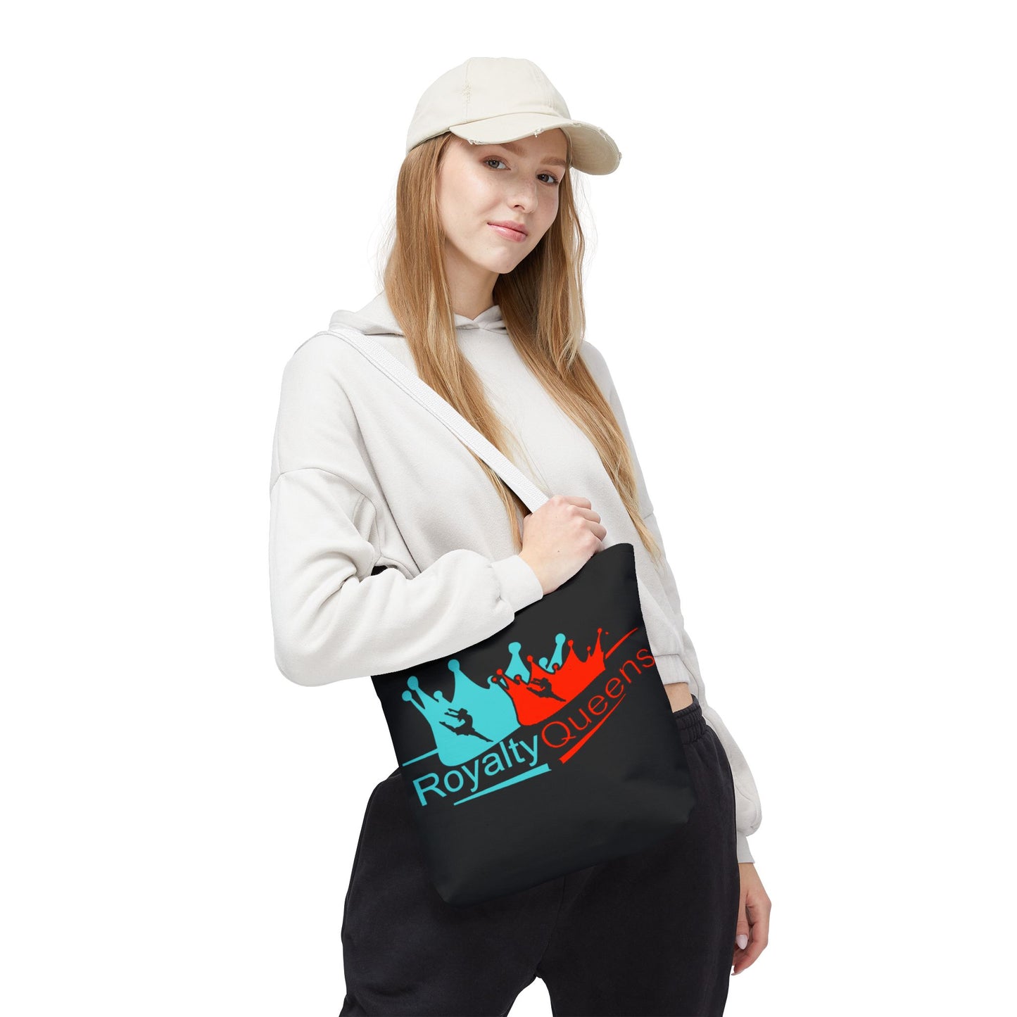 Royalty Queens Tote Bag - Stylish Dance Bag, Gift for Dancers, Reusable Grocery Tote, Unique Dance Accessories, Fashionable Beach Bag