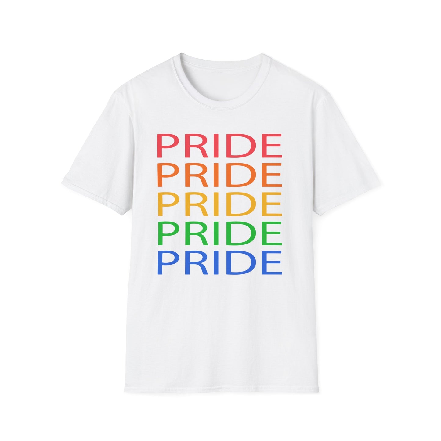 Pride Celebration Unisex T-Shirt | LGBTQ+ Pride Tee, Rainbow Pride Shirt, Equality Apparel, Gift for Pride Month