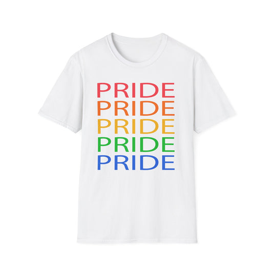Pride Celebration Unisex T-Shirt | LGBTQ+ Pride Tee, Rainbow Pride Shirt, Equality Apparel, Gift for Pride Month