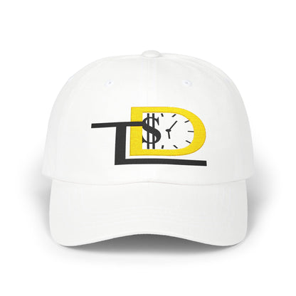 Classic Dad Cap with Stylish Dollars & Time Design | Trendy Gift for Dads, Birthdays, Father's Day, Casual Wear, Accessories