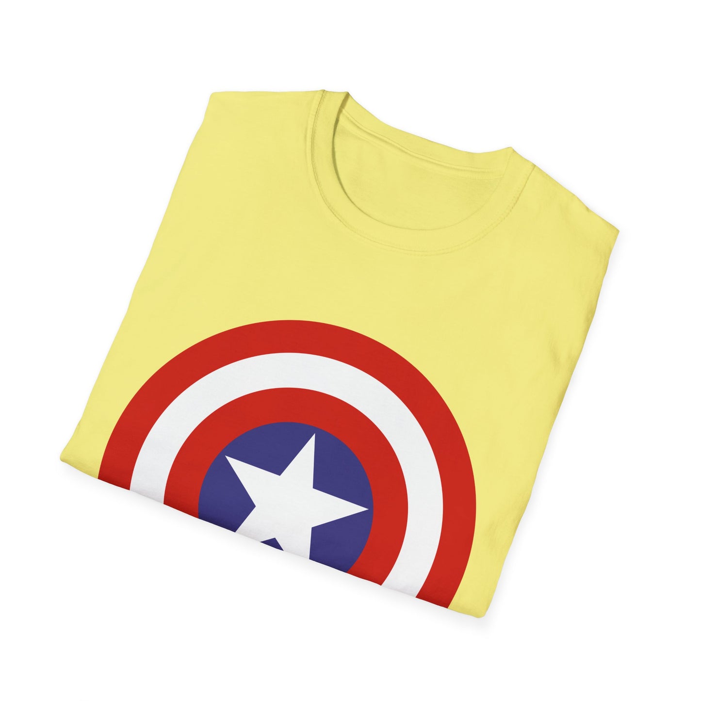 Captain-Inspired Unisex Softstyle T-Shirt, Superbowl Fan Tee, Superhero Gift, Comic Birthday Shirt, Casual Everyday Wear, Graphic Crew [...]