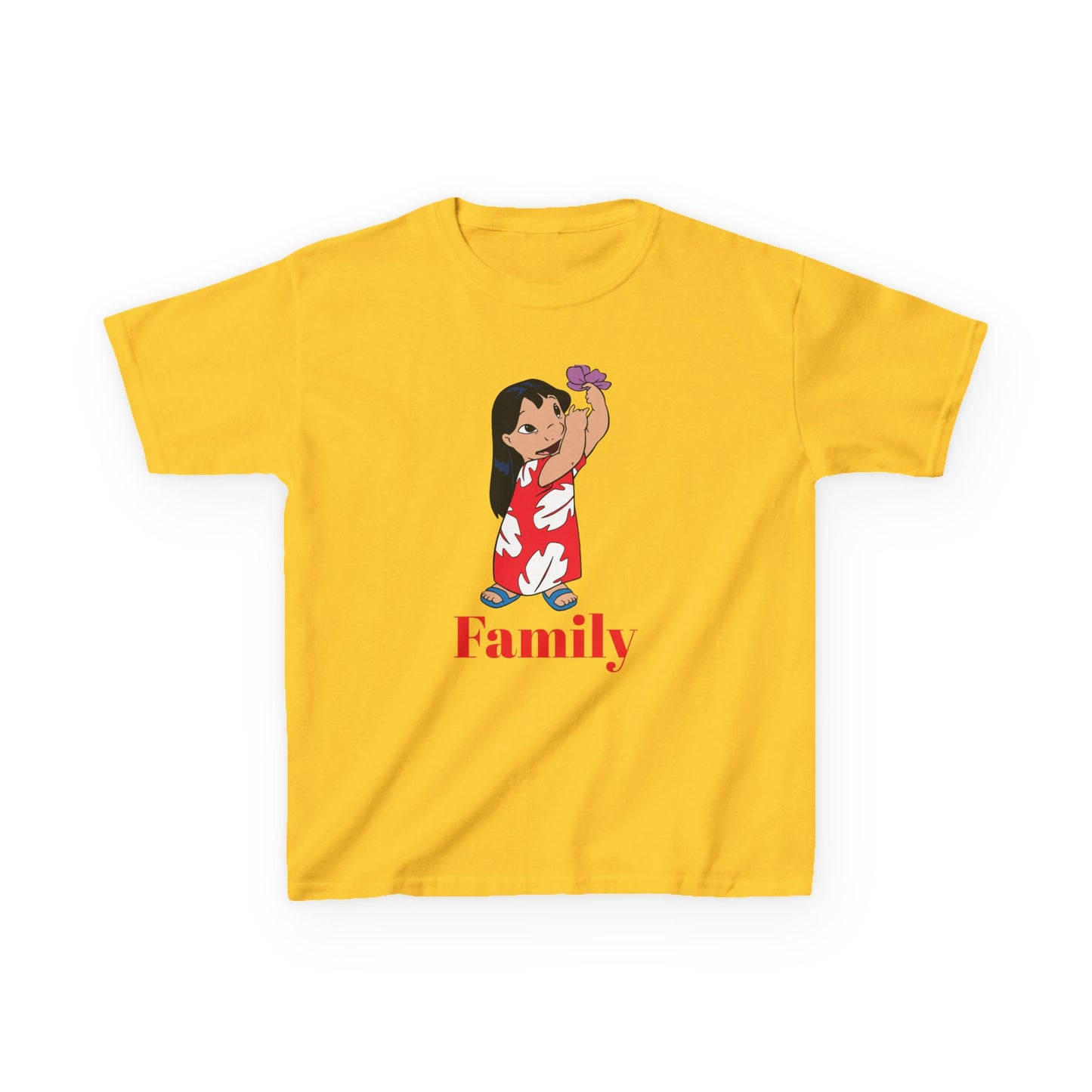 Kids Family Tee, Cute Kids T-Shirt, Family Bonding Shirt, Birthday Gift for Kids, Cute Family Design Tee