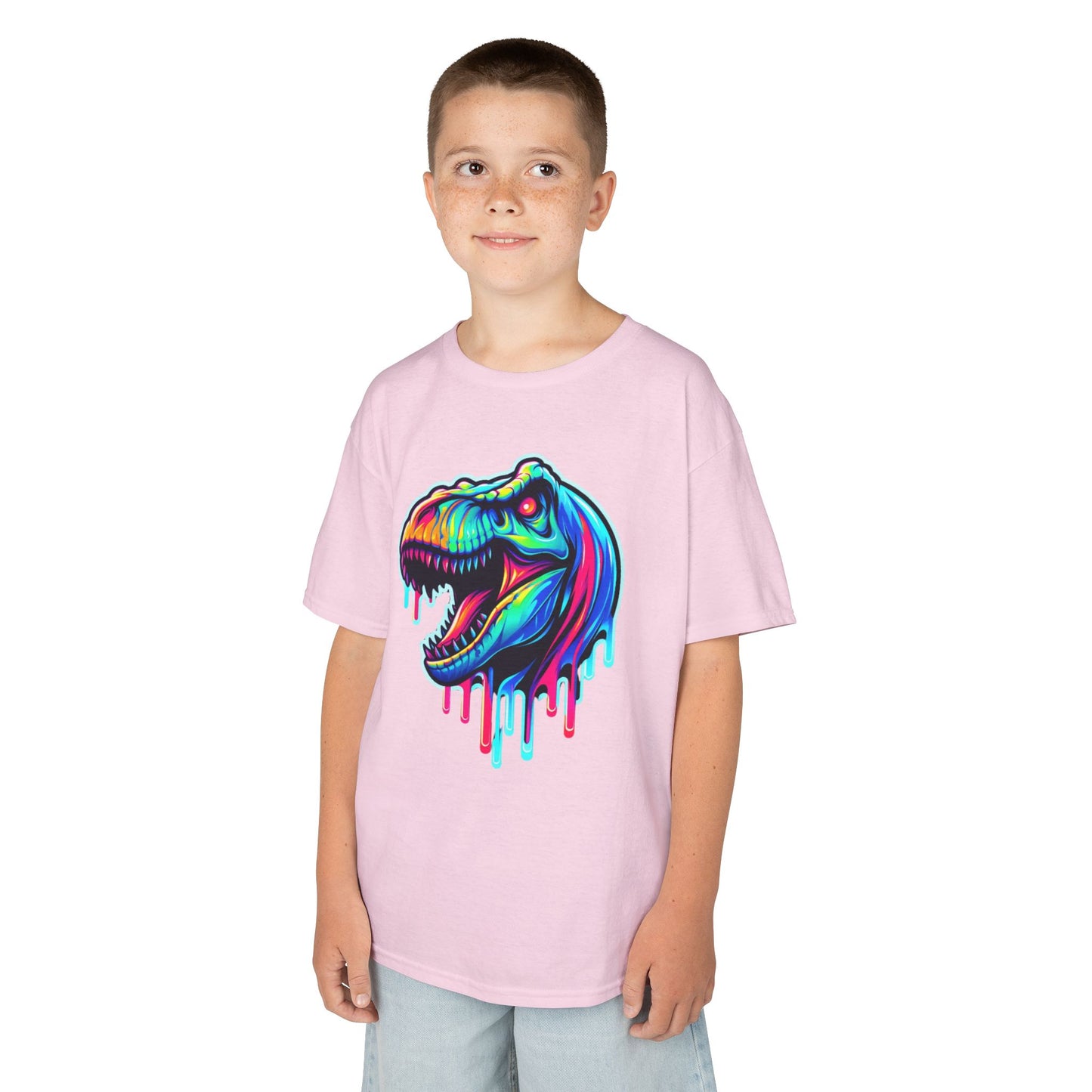 Colorful Dinosaur Kids Tee - Fun for Parties & Everyday Adventures