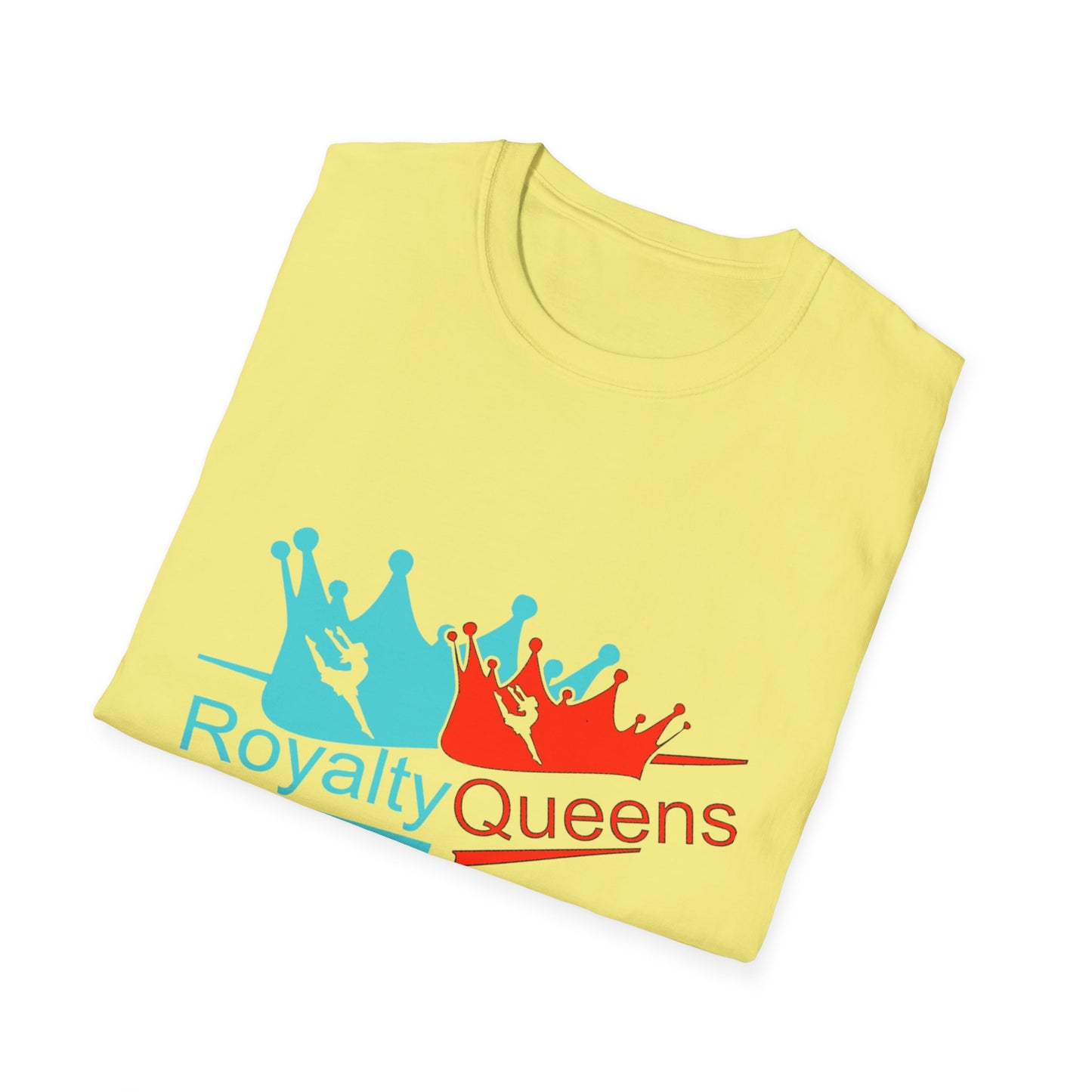 Royalty Queens Unisex Softstyle T-Shirt - Empowering Graphic Tee for Celebrations and Everyday Wear