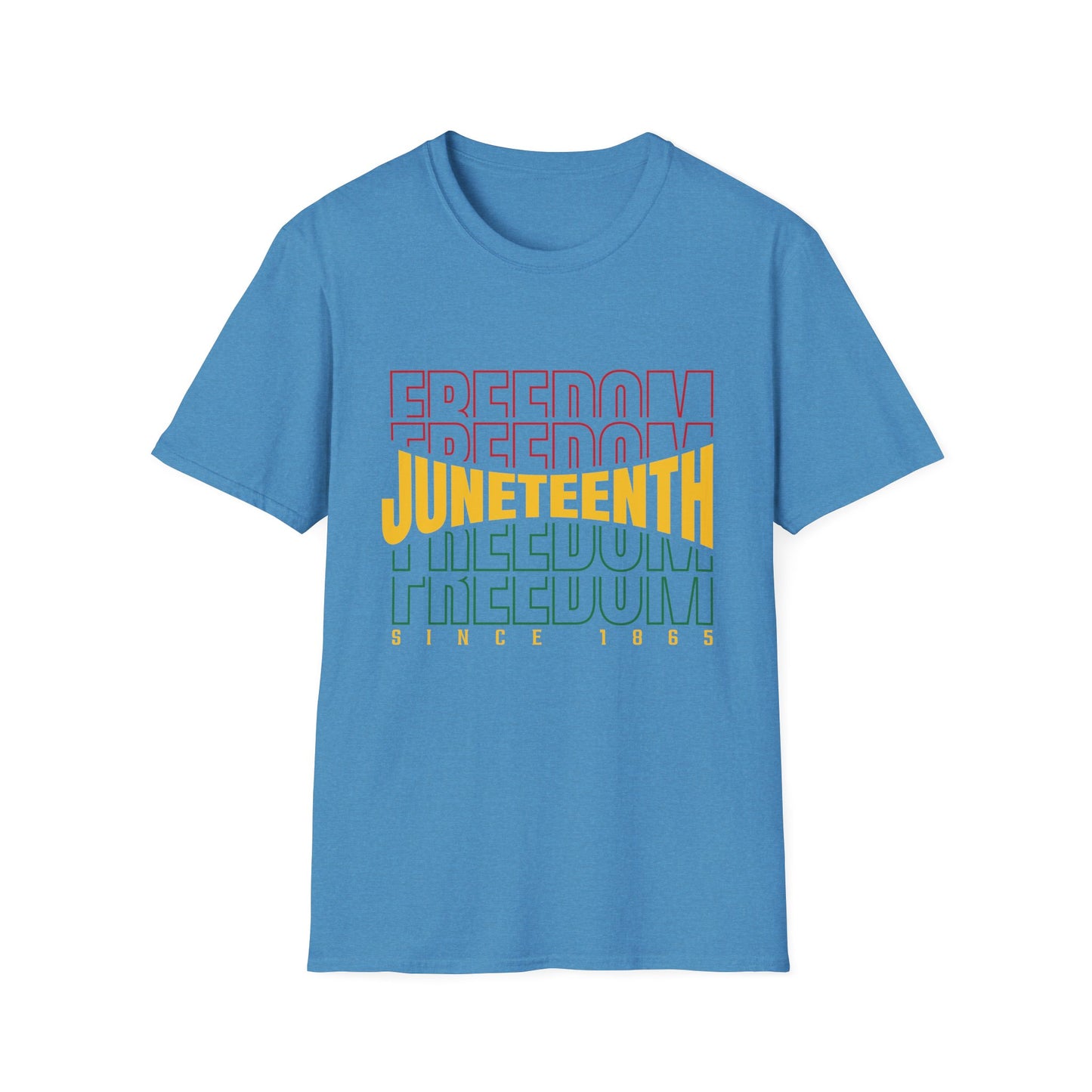 Juneteenth Freedom T-Shirt, Unisex Softstyle Tee, Celebrate Freedom, African American History, Independence Day Shirt, Gift for Activists