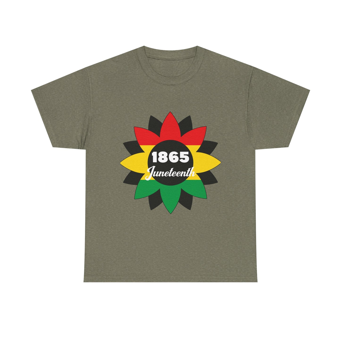 Juneteenth Celebration Tee - Unisex Heavy Cotton Shirt, African Heritage Apparel, Black History Month, 1865 Roots, Proud Culture Wear