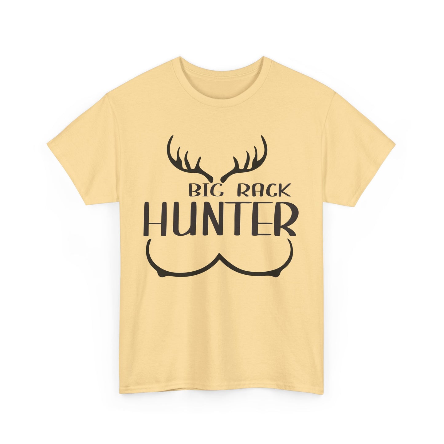 Hunting Humor Tee, Big Rack Hunter, Funny Hunter Shirt, Outdoor Apparel, Gift for Hunting Enthusiasts