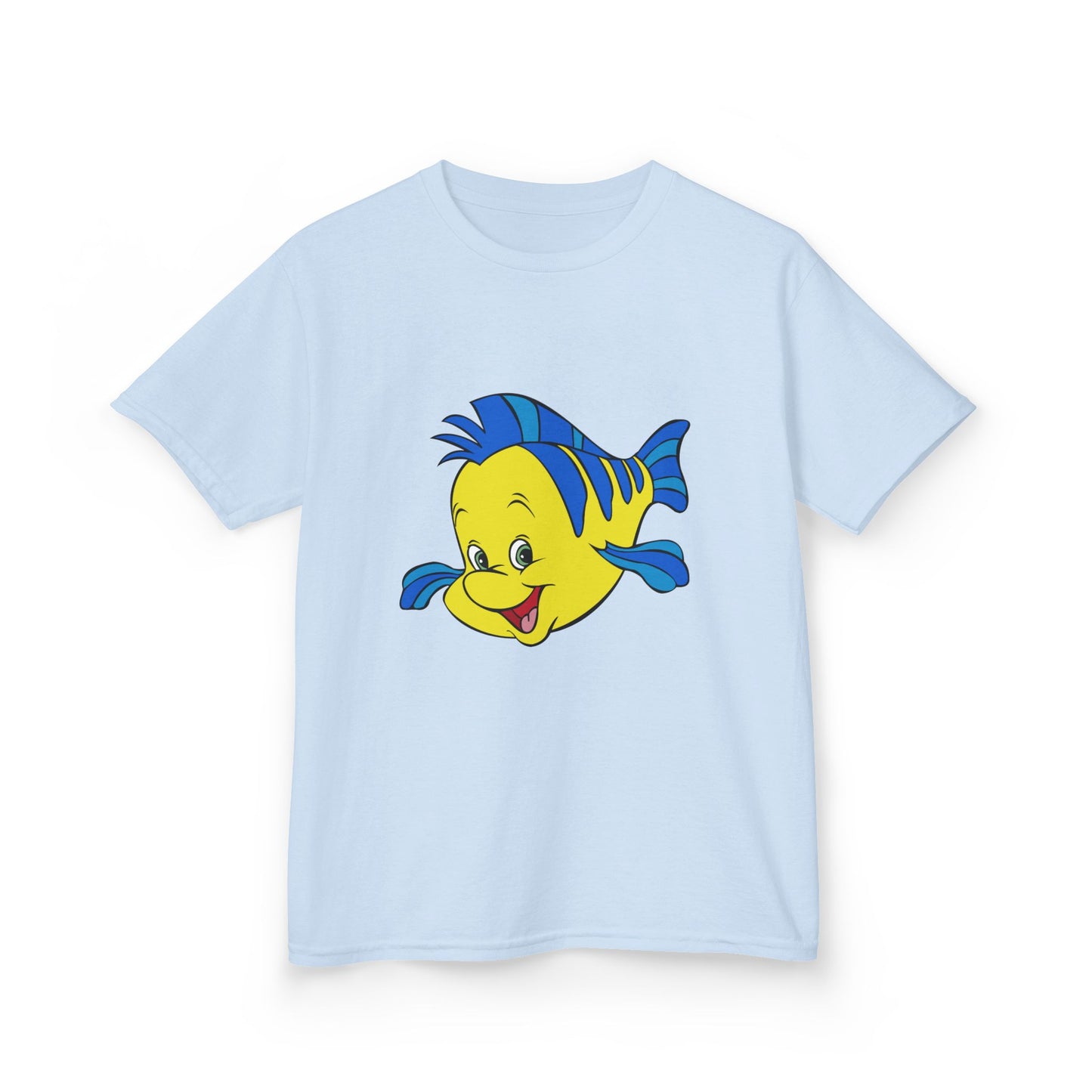 Kids Cartoon Fish Tee - Fun Summer T-Shirt, Gift for Birthday, Beach Day, Family Outings, Vacation Wear