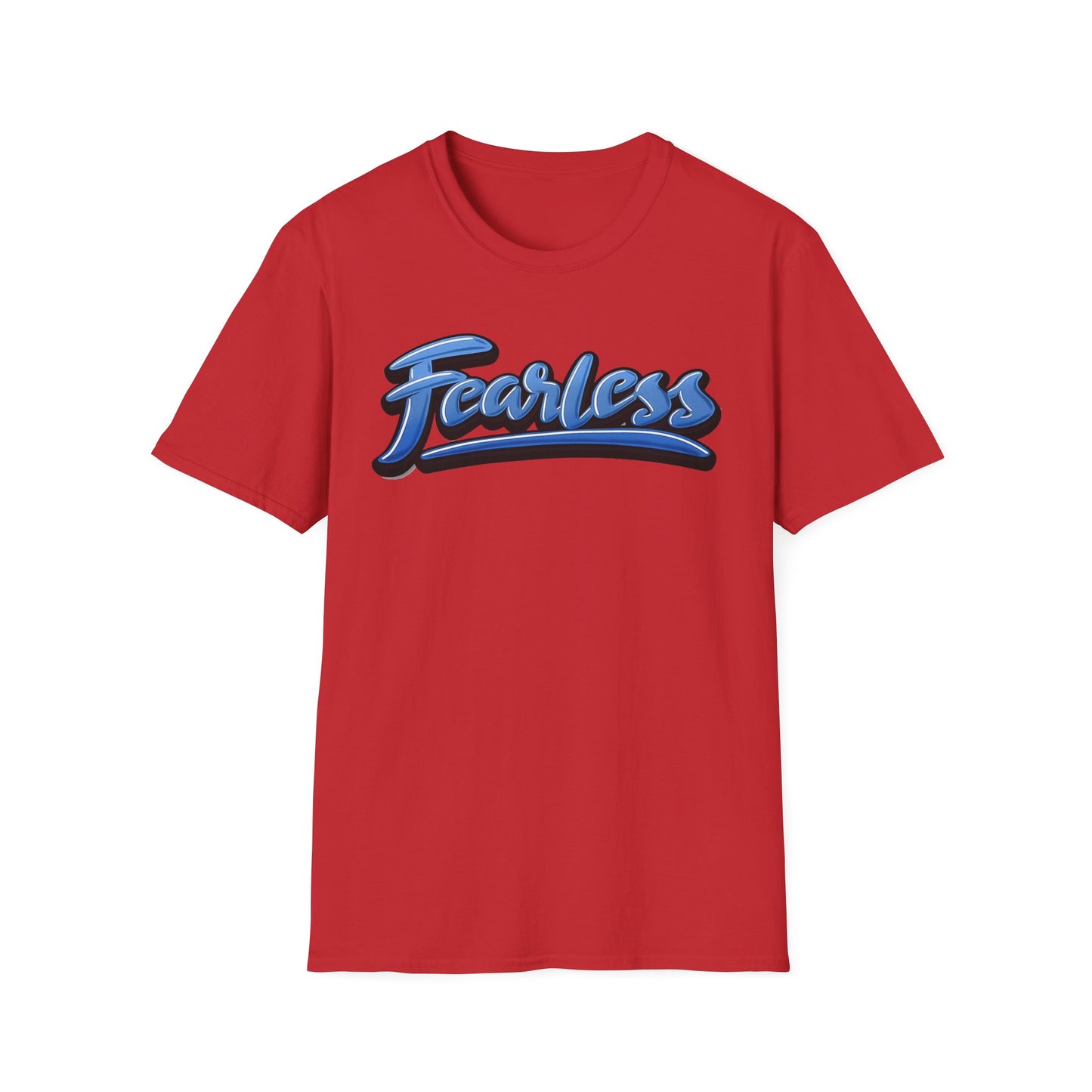 Fearless Unisex Softstyle T-Shirt - Inspiring Graphic Tee for Confident Self-Expression