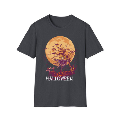 Spooky Halloween T-Shirt, Unisex Graphic Tee, Fall Apparel, Halloween Costume, Gifts for Her or Him, Halloween Party Wear