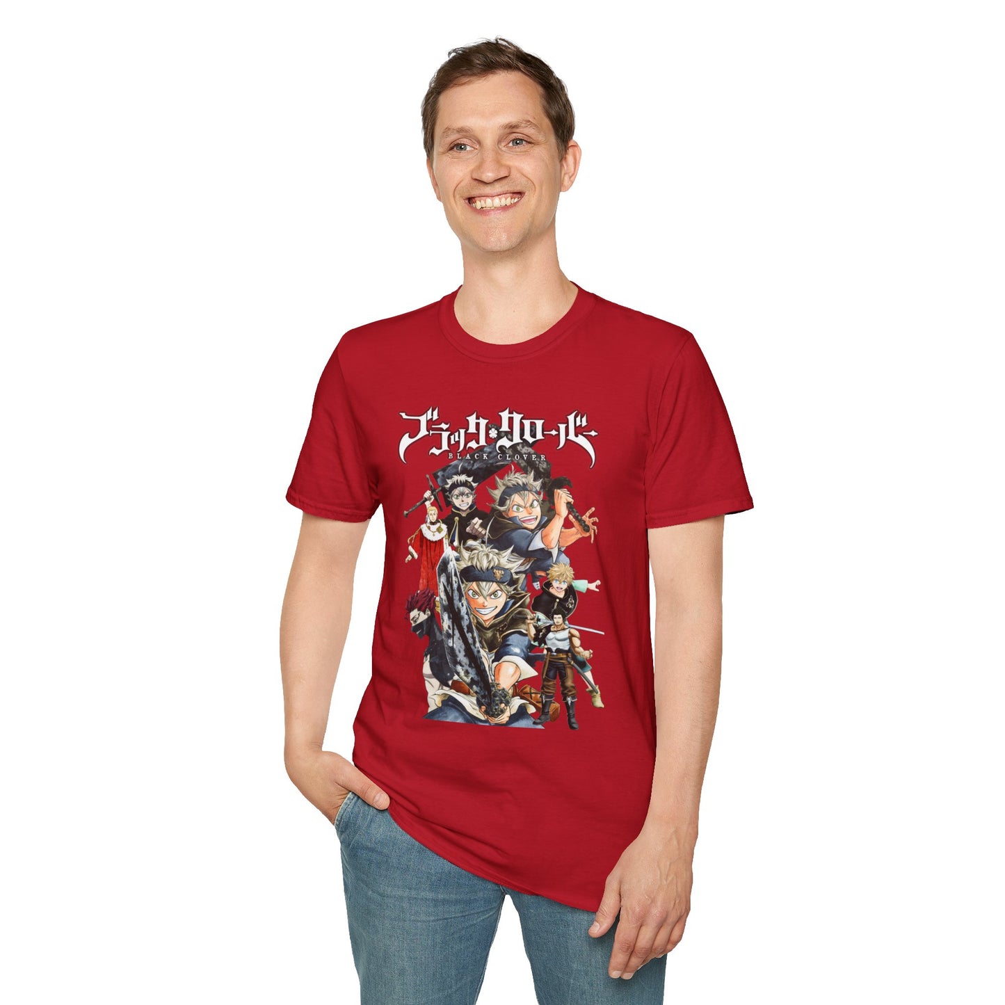 Unisex Softstyle T-Shirt - 'Create Your Own Calm' & Anime Design