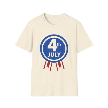 4th of July Unisex Softstyle T-Shirt, Independence Day Tee, Patriotic Shirt, July 4th Celebration T-Shirt, USA Pride Clothing