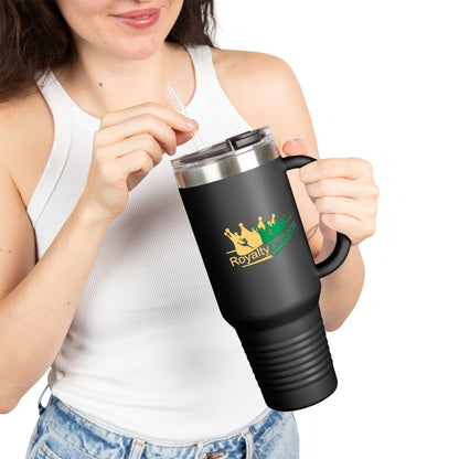 Royalty Queens Insulated Travel Mug, 40oz - Perfect for Road Trips, Gifts, Coffee Lovers, Outdoor Adventures, Summer Celebrations
