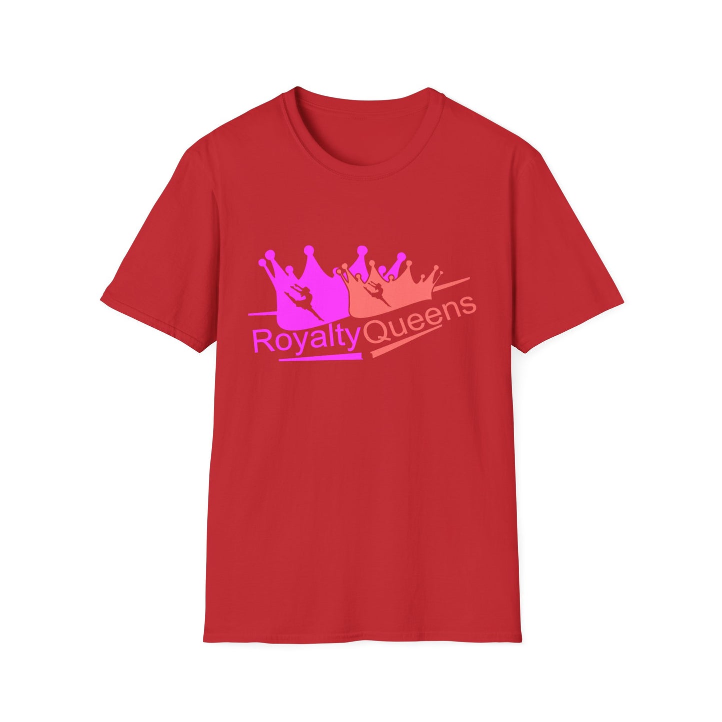 Royalty Queens Unisex Softstyle T-Shirt - Comfortable Casual Tee for Women, Birthday Gift, Queen Vibes, Party Wear, Empowerment Shirt