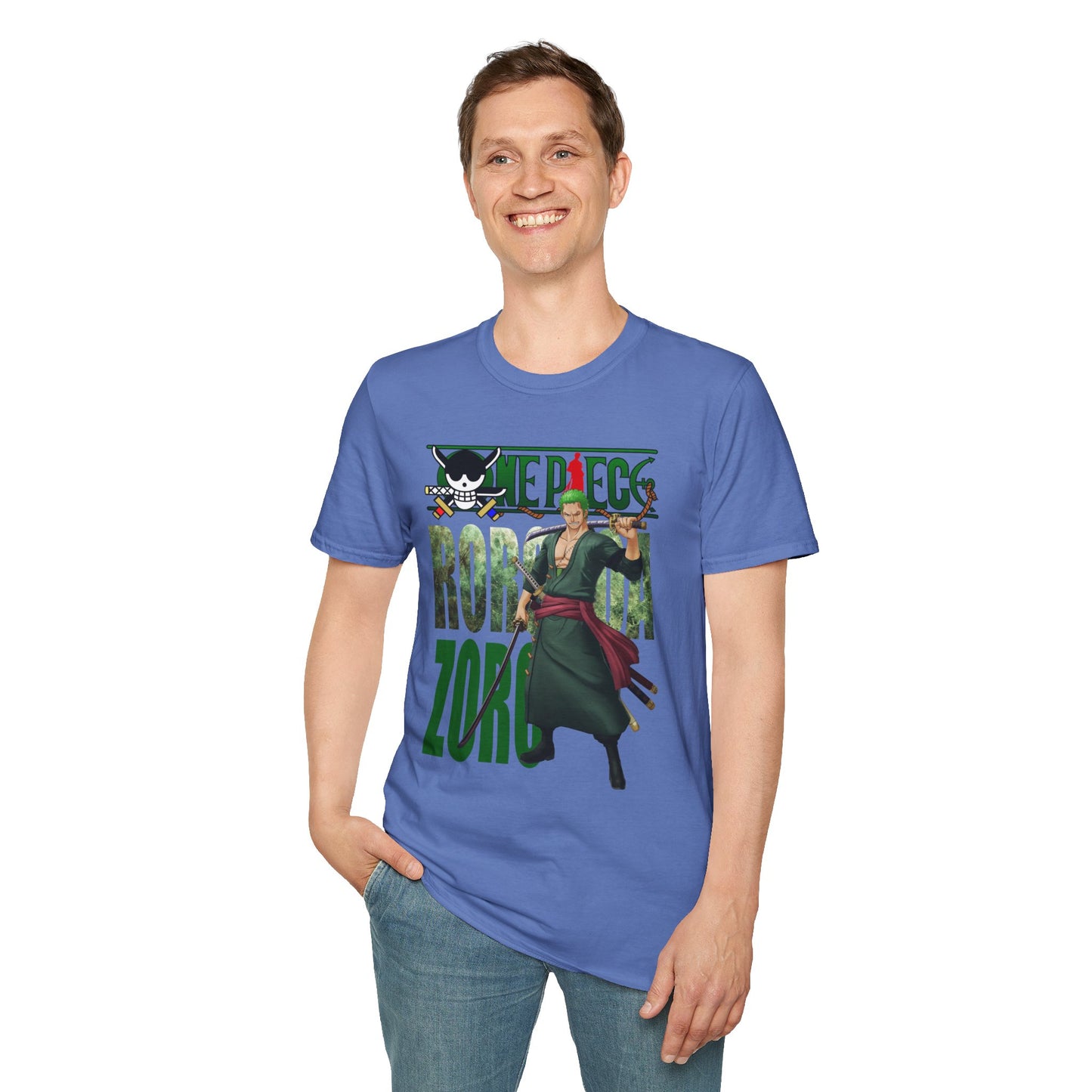 Epic Zoro Unisex Softstyle T-Shirt - One Piece Fan Apparel
