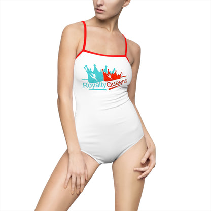 Royalty Queens Women's One-Piece Swimsuit, Beachwear, Summer Vacation, Pool Party, Swimwear, Gift for Her