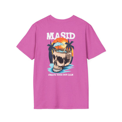 Unisex Softstyle T-Shirt - 'Create Your Own Calm' & Anime Design