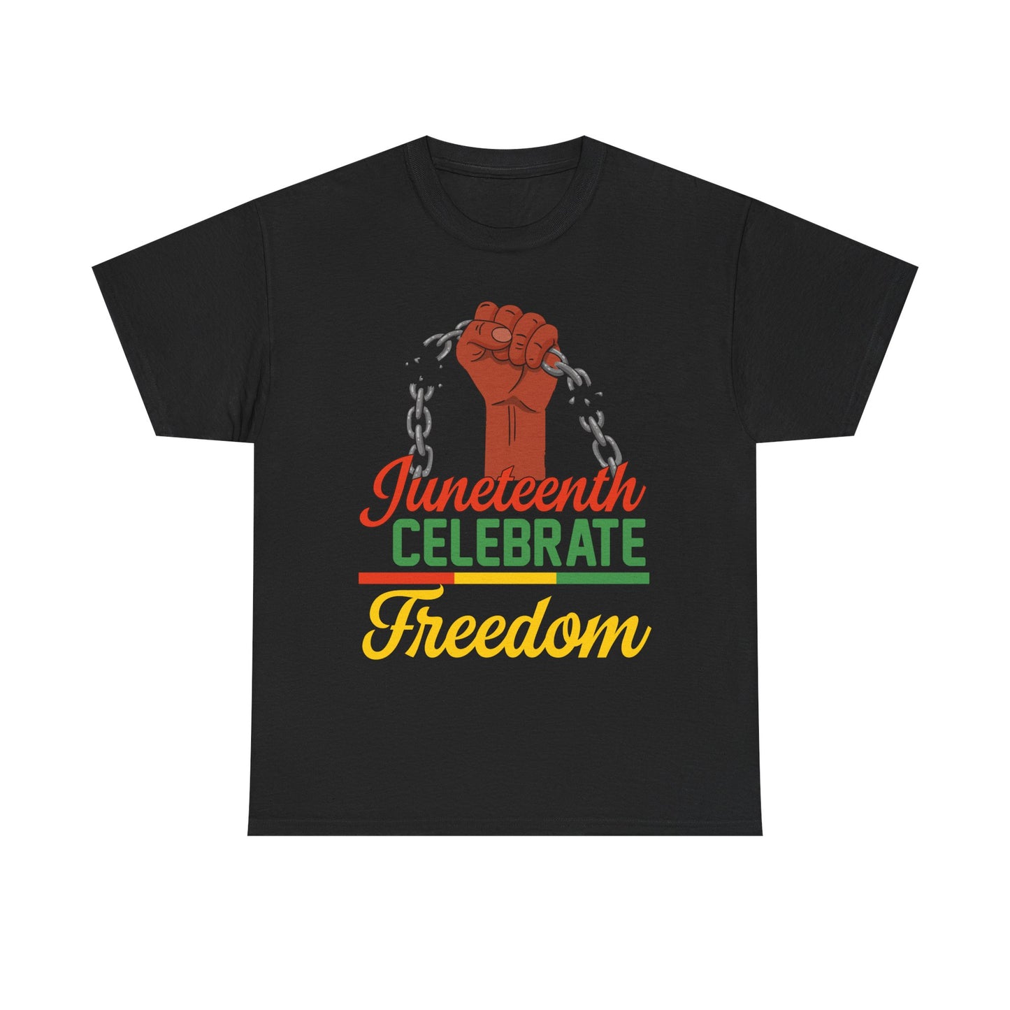 Juneteenth Freedom Tee, Celebrate Freedom Shirt, Unisex Cotton T-Shirt, Black History Month Apparel, Equality and Justice Top