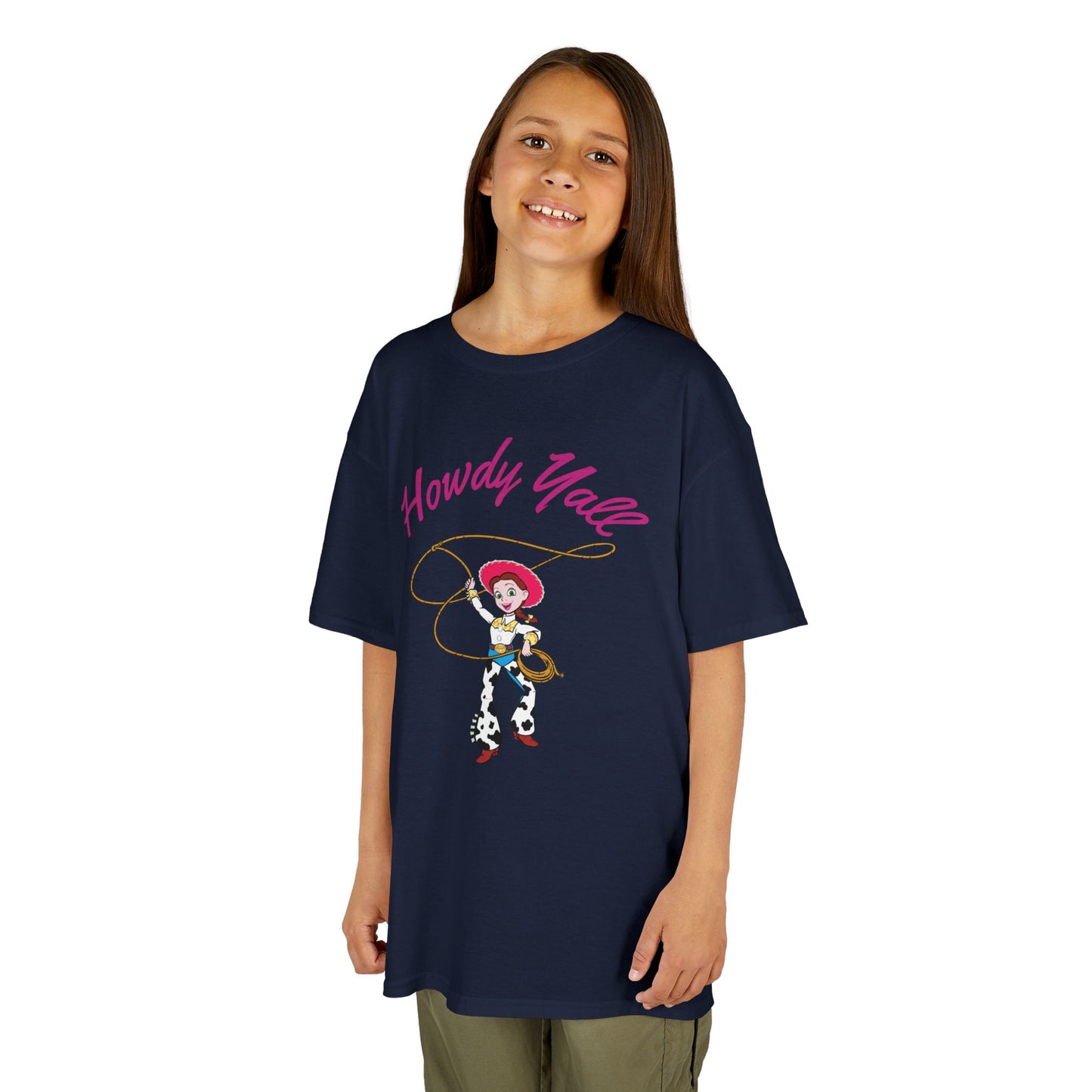 Howdy Y'all Kids Tee - Fun Western Style Cotton T-Shirt for Kids