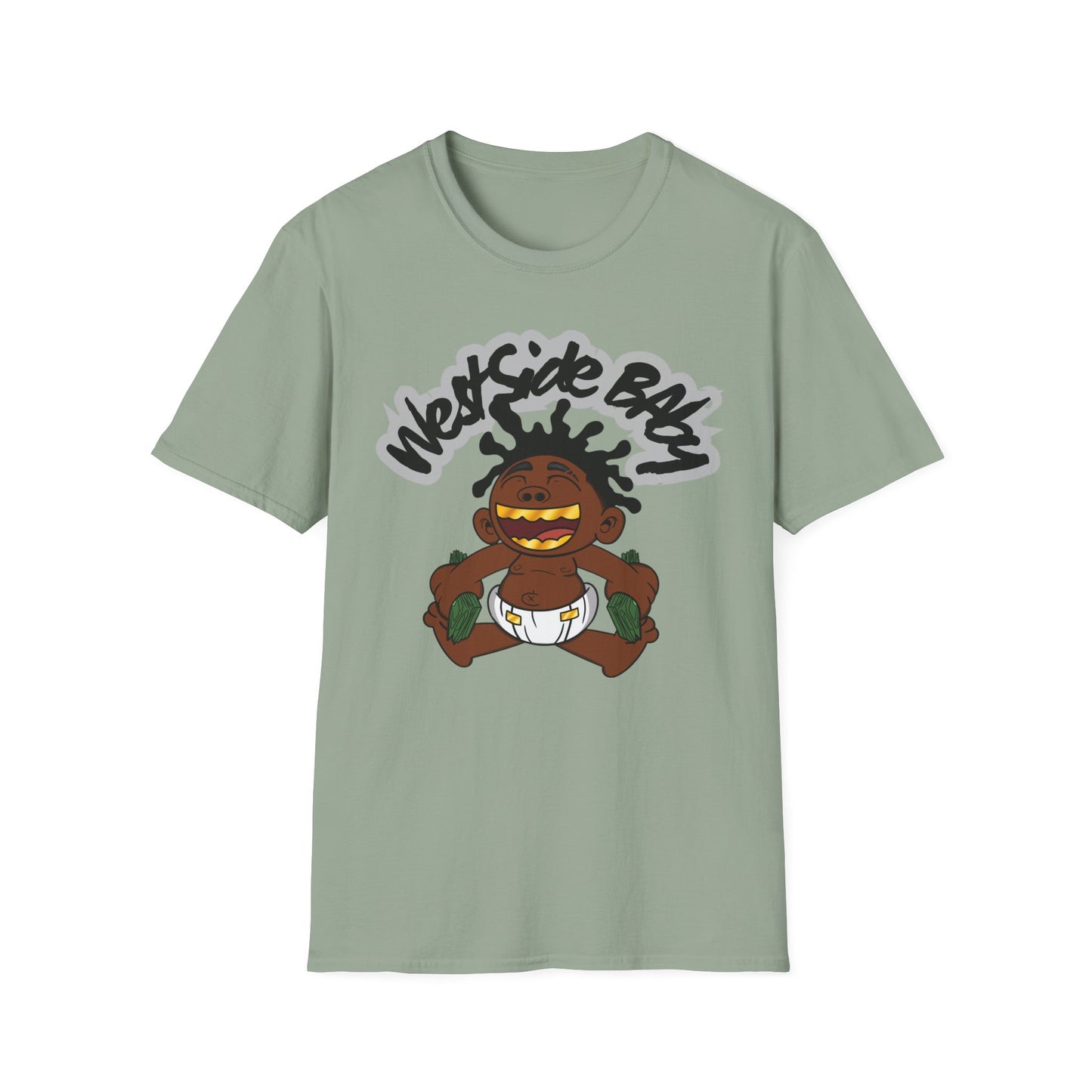 Westside Baby Graphic T-Shirt - Unisex Softstyle Tee for Fun and Unique Style