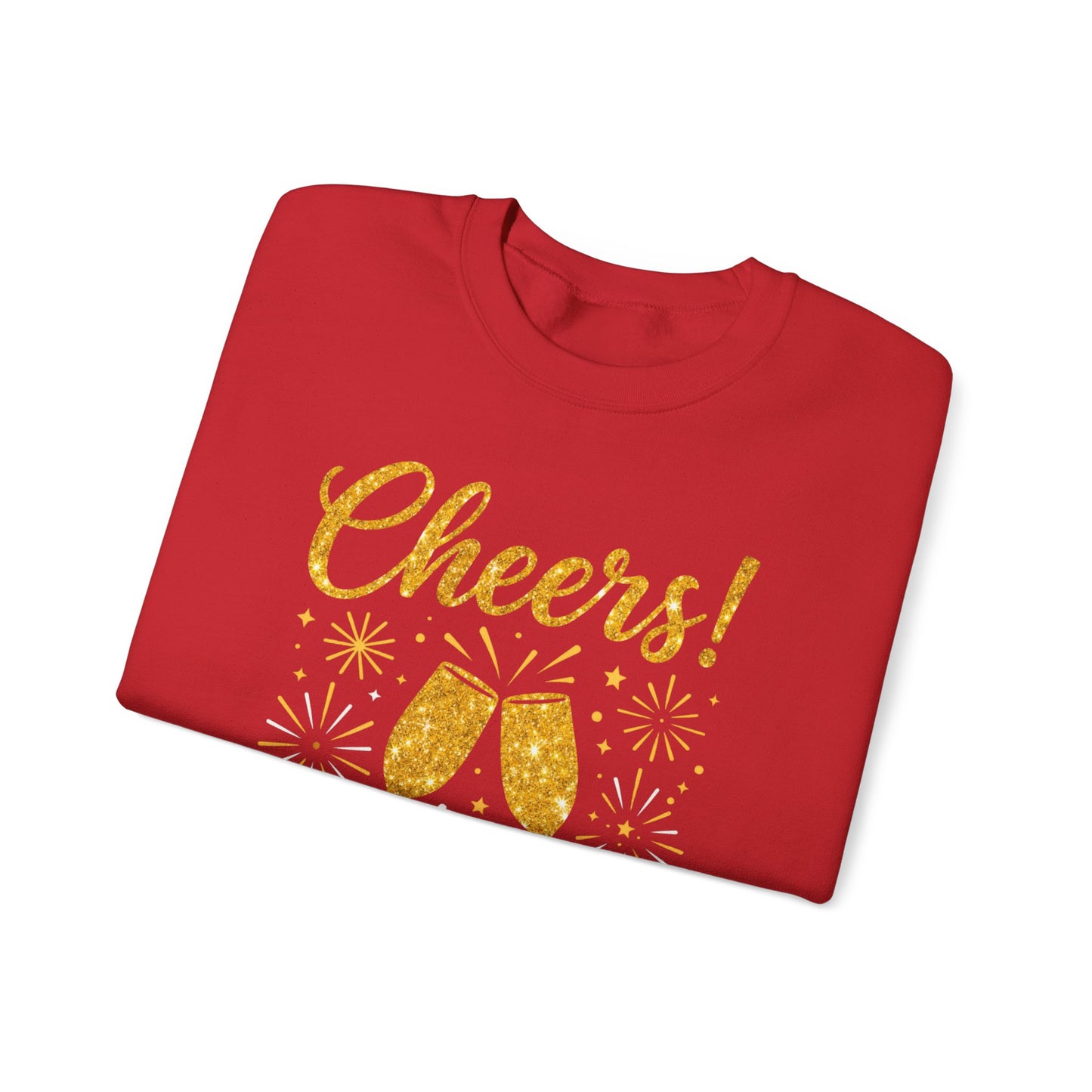 Cheers to a New Year Sweatshirt — New Year’s Eve Celebration Crewneck