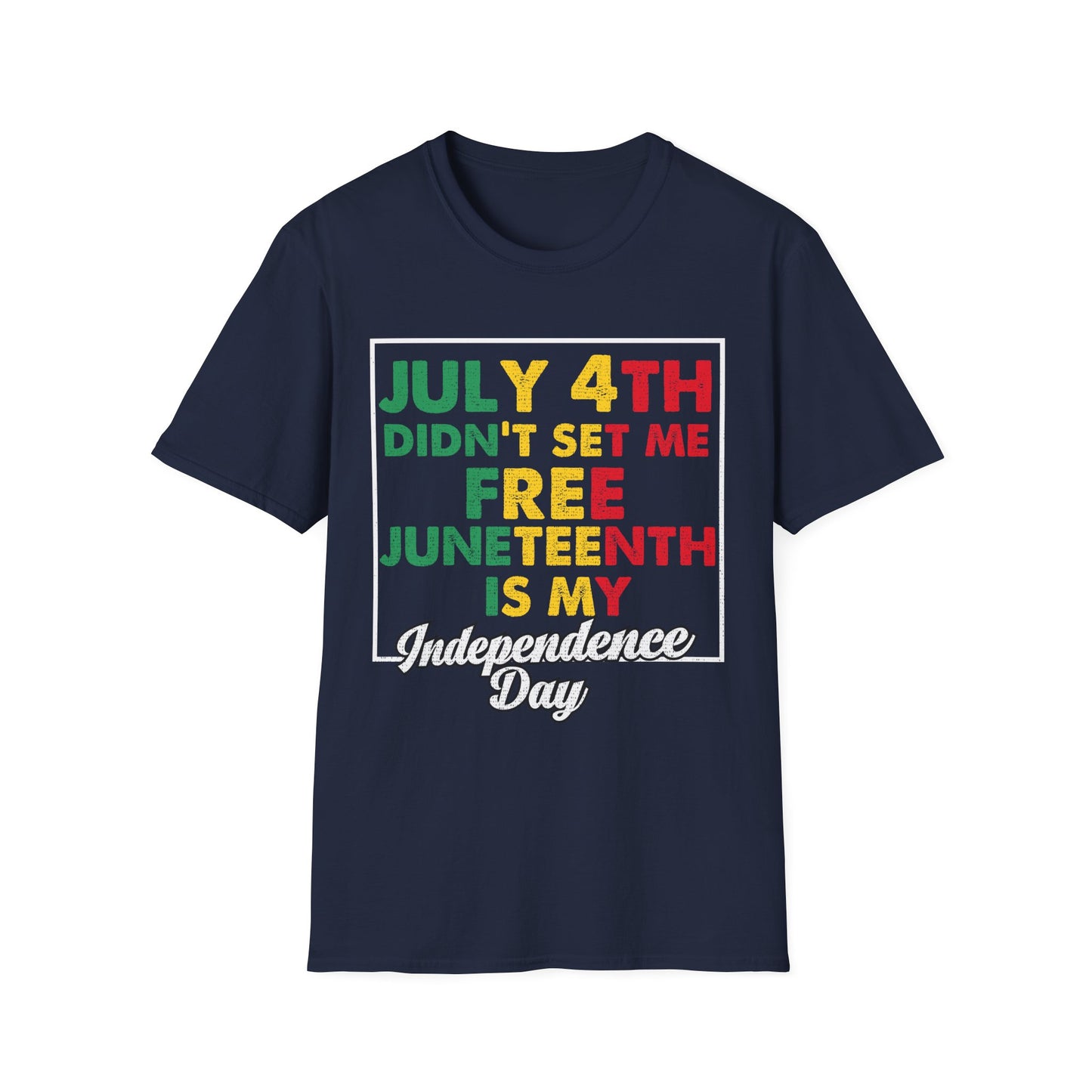 Juneteenth Independence T-Shirt, Celebrate Freedom, Unisex Tee, African American Heritage, July 4th Alternative Shirt, Gift Idea