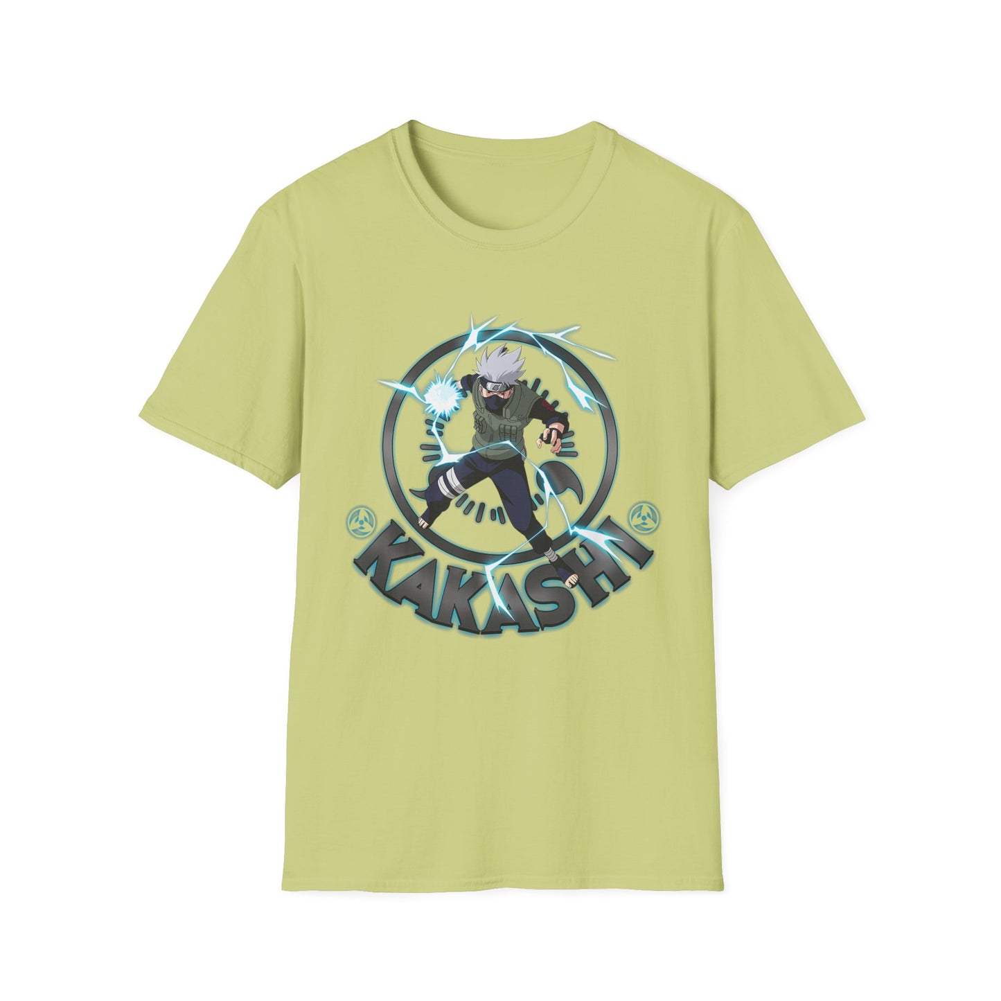 Kakashi Unisex Softstyle T-Shirt - Perfect for Anime Fans
