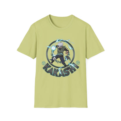 Kakashi Unisex Softstyle T-Shirt - Perfect for Anime Fans