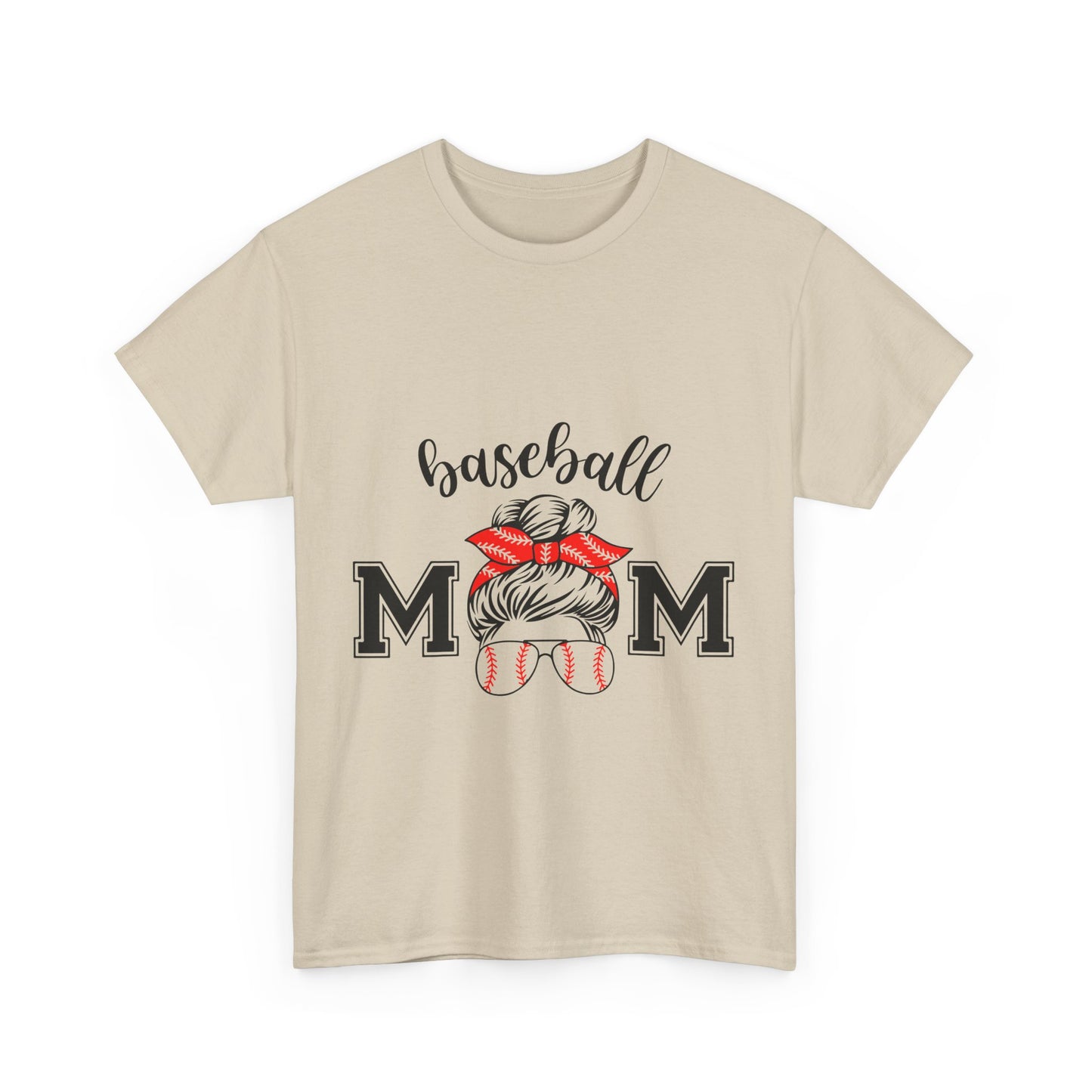 Baseball Mom Unisex Heavy Cotton Tee - Perfect for Game Day