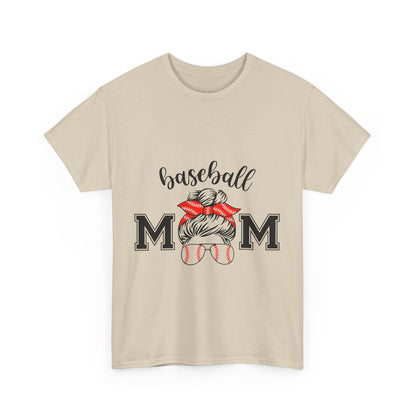 Baseball Mom Unisex Heavy Cotton Tee - Perfect for Game Day