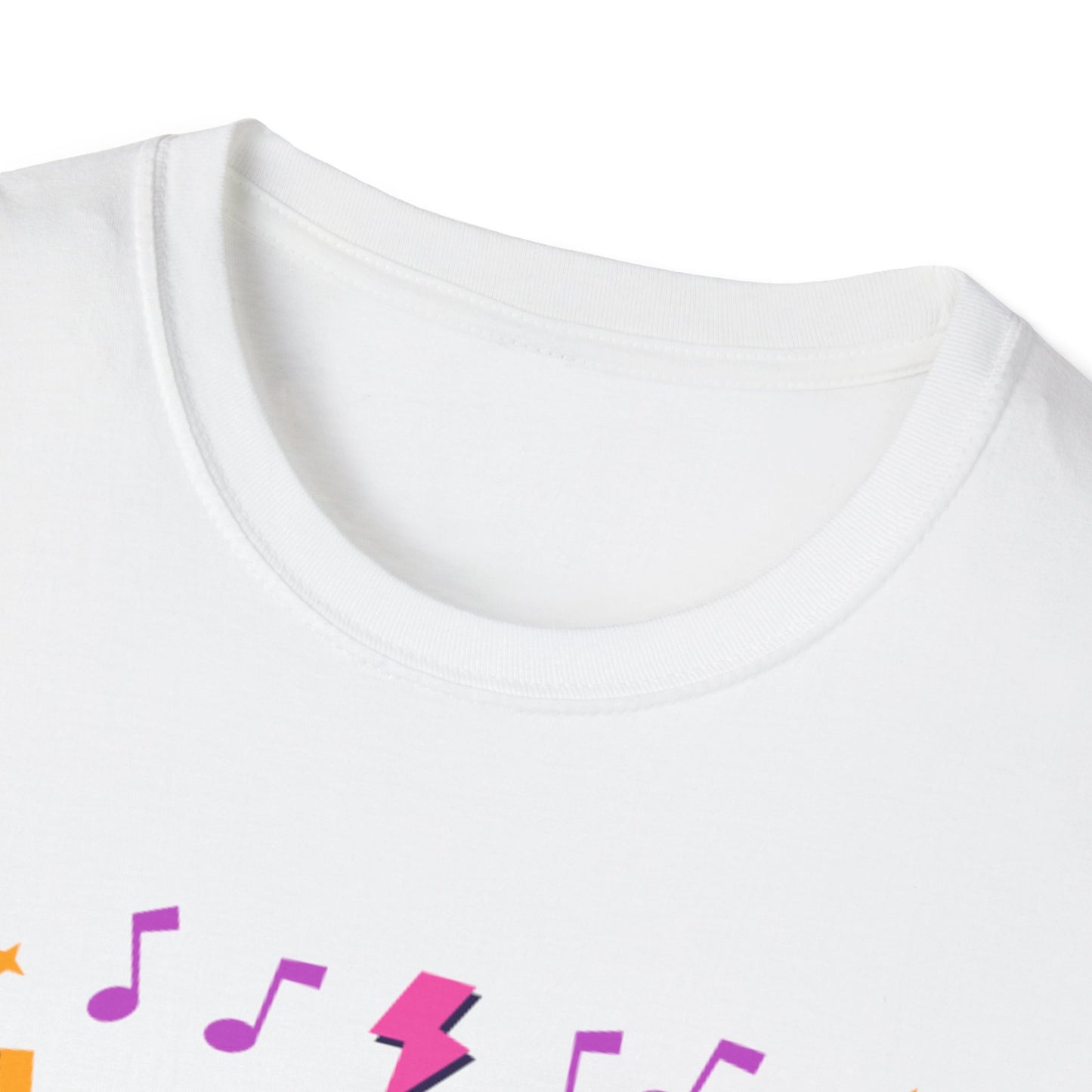 Rock the Day Unisex Softstyle T-Shirt - Music Lover Gift, Concert T-Shirt, Statement Tee, Fun Casual Wear, Rock Music Apparel