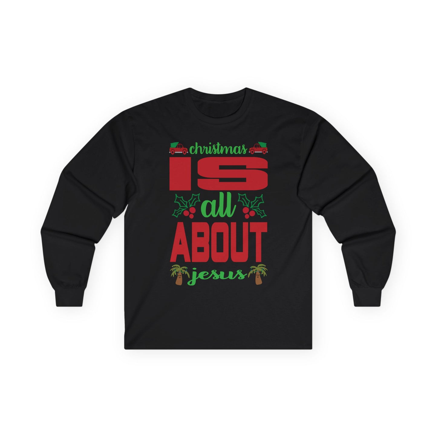 Unisex Christmas Long Sleeve Tee, Meaningful Holiday Shirt, Faith-Based Gift, Family Gathering Wear, Winter Party Outfit, Jesus [...]