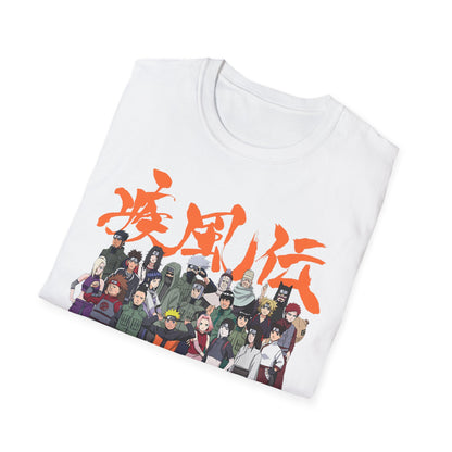 Anime-Inspired Unisex Softstyle T-Shirt - Perfect for Fans of Adventure and Friendship