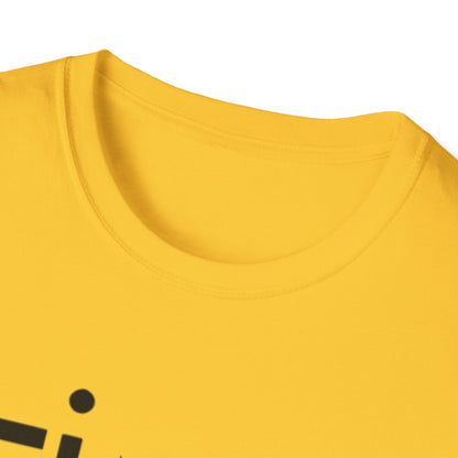 Minimalist Time Design Unisex T-Shirt, Casual Wear, Gift for Him/Her, Everyday Style, Graphic Tee, Modern Apparel