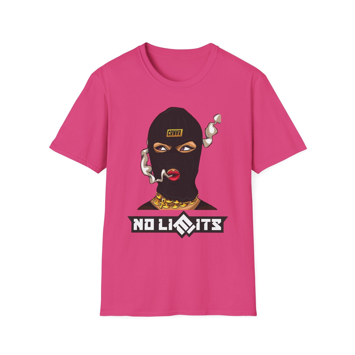 Unisex Softstyle T-Shirt - No Limits Graphic Tee for Bold Individuals