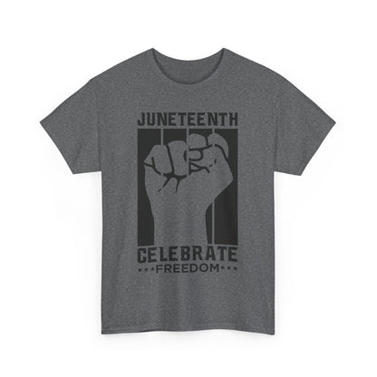 Juneteenth Celebration Tee, Unisex Heavy Cotton Shirt, Freedom T-Shirt for Events, Equality Gift, Black History Month Apparel