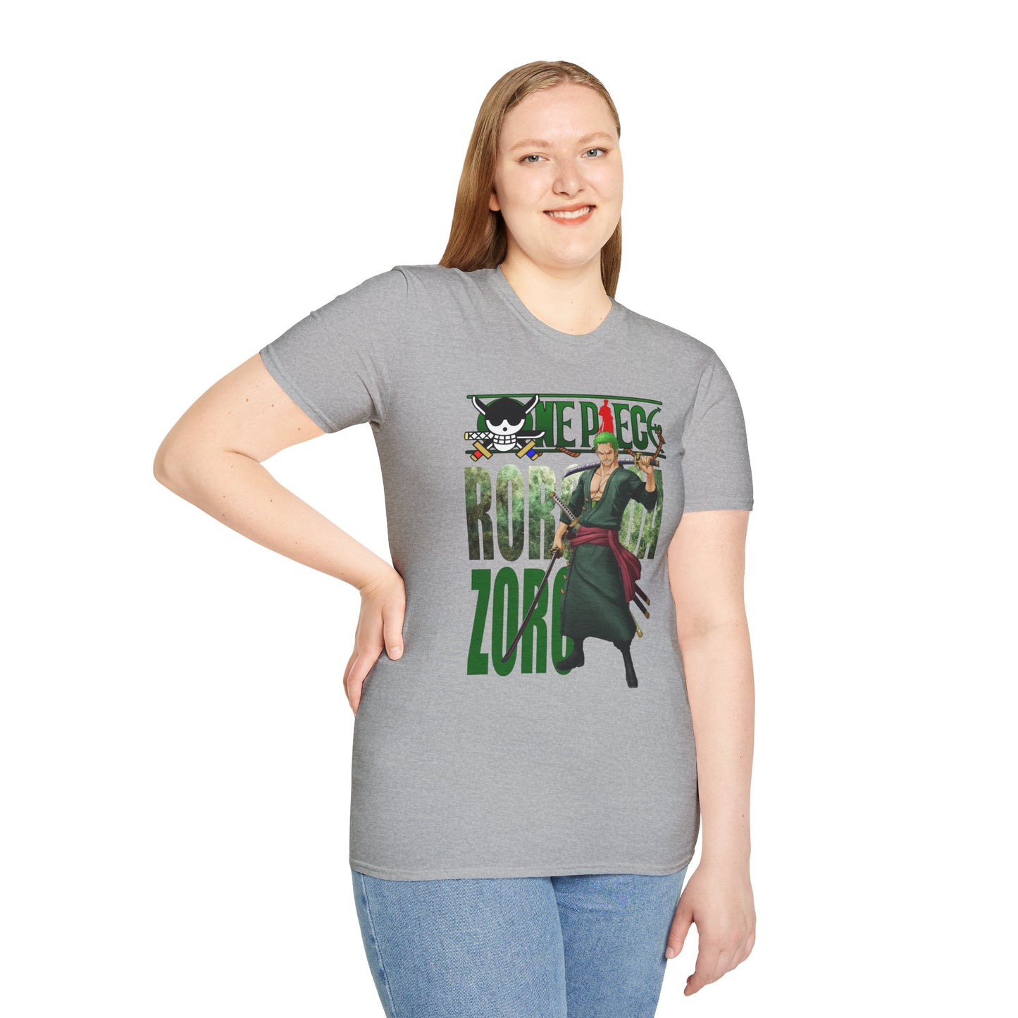 Epic Zoro Unisex Softstyle T-Shirt - One Piece Fan Apparel