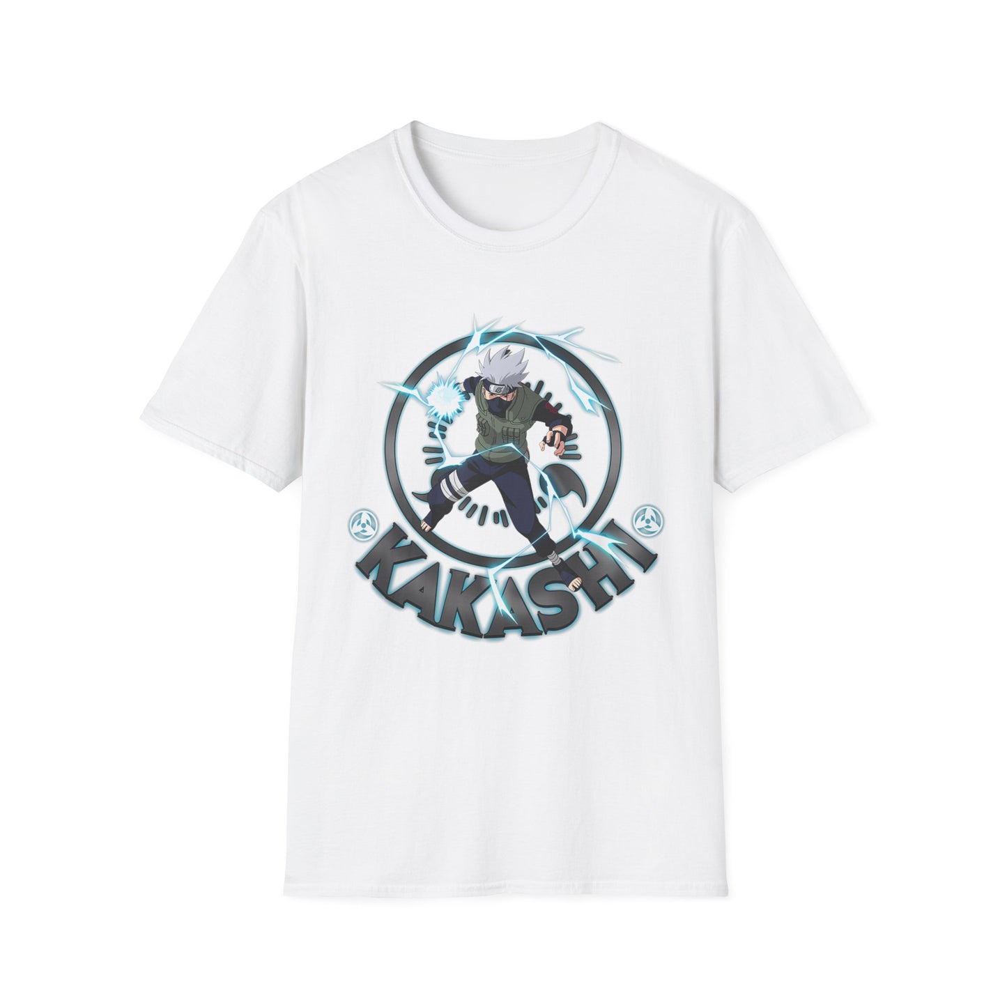 Kakashi Unisex Softstyle T-Shirt - Perfect for Anime Fans