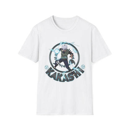 Kakashi Unisex Softstyle T-Shirt - Perfect for Anime Fans
