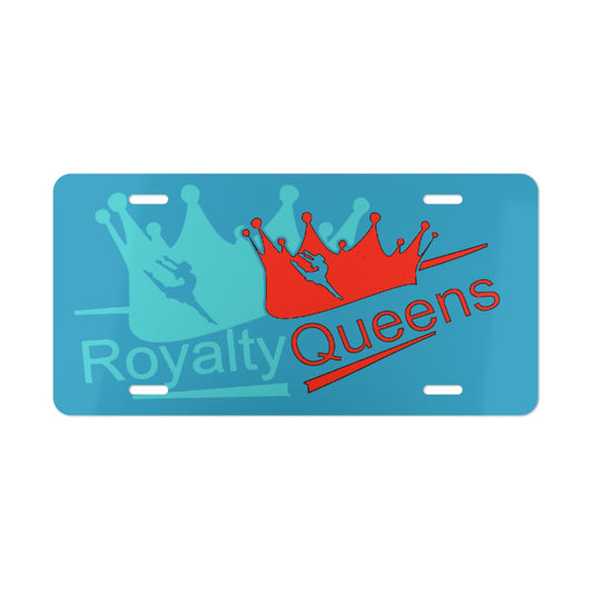 Custom Vanity License Plate, Royalty Queens Car Decor, Personalized Gift for Her, Fun Auto Accessory, Unique Gift Idea