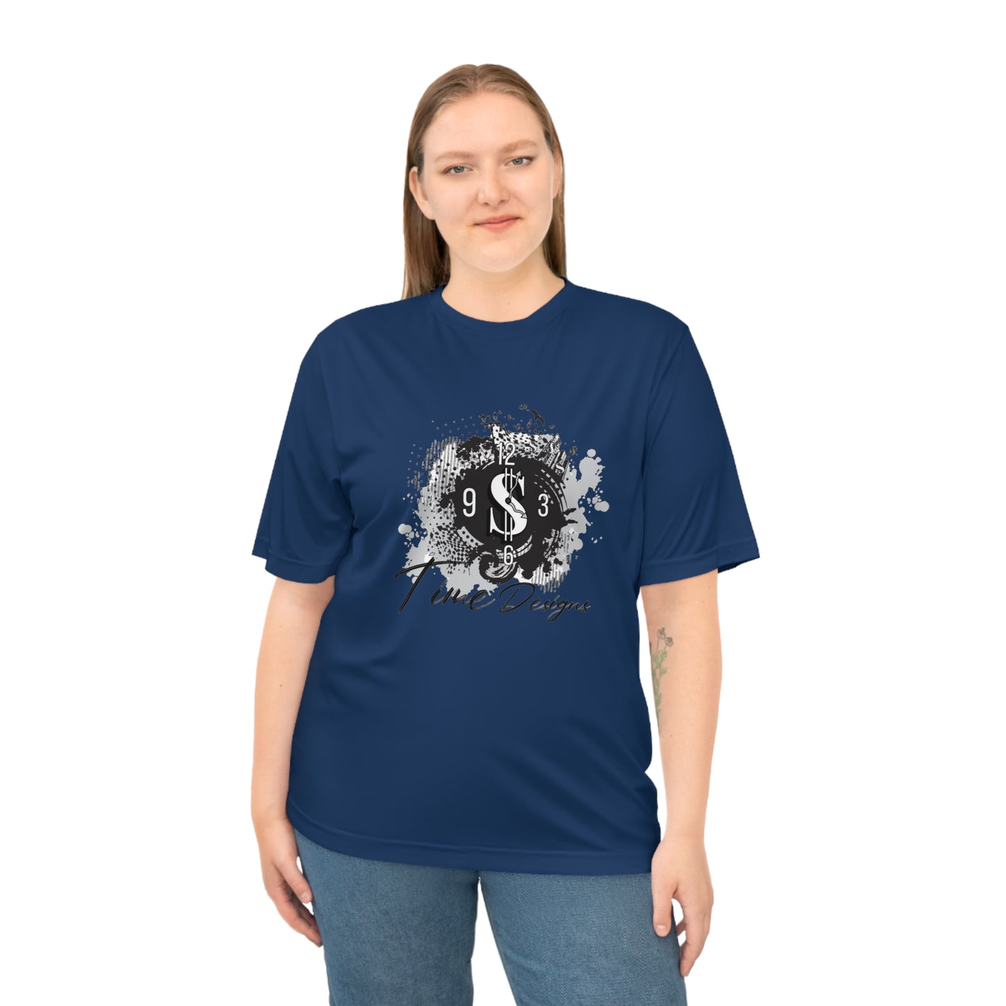 Unisex Performance Tee with Bold Dollar Design, Casual Wear, Workout Shirt, Gift for Finance Lovers, Active Lifestyle Apparel