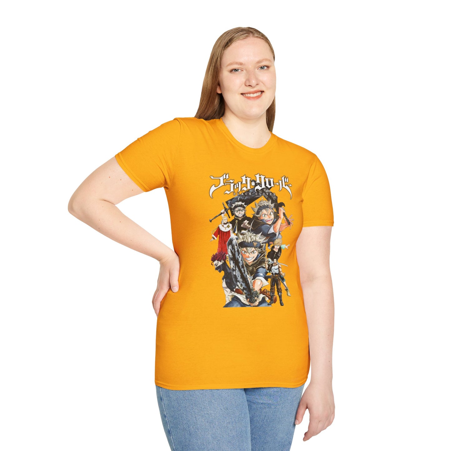 Unisex Softstyle T-Shirt - 'Create Your Own Calm' & Anime Design