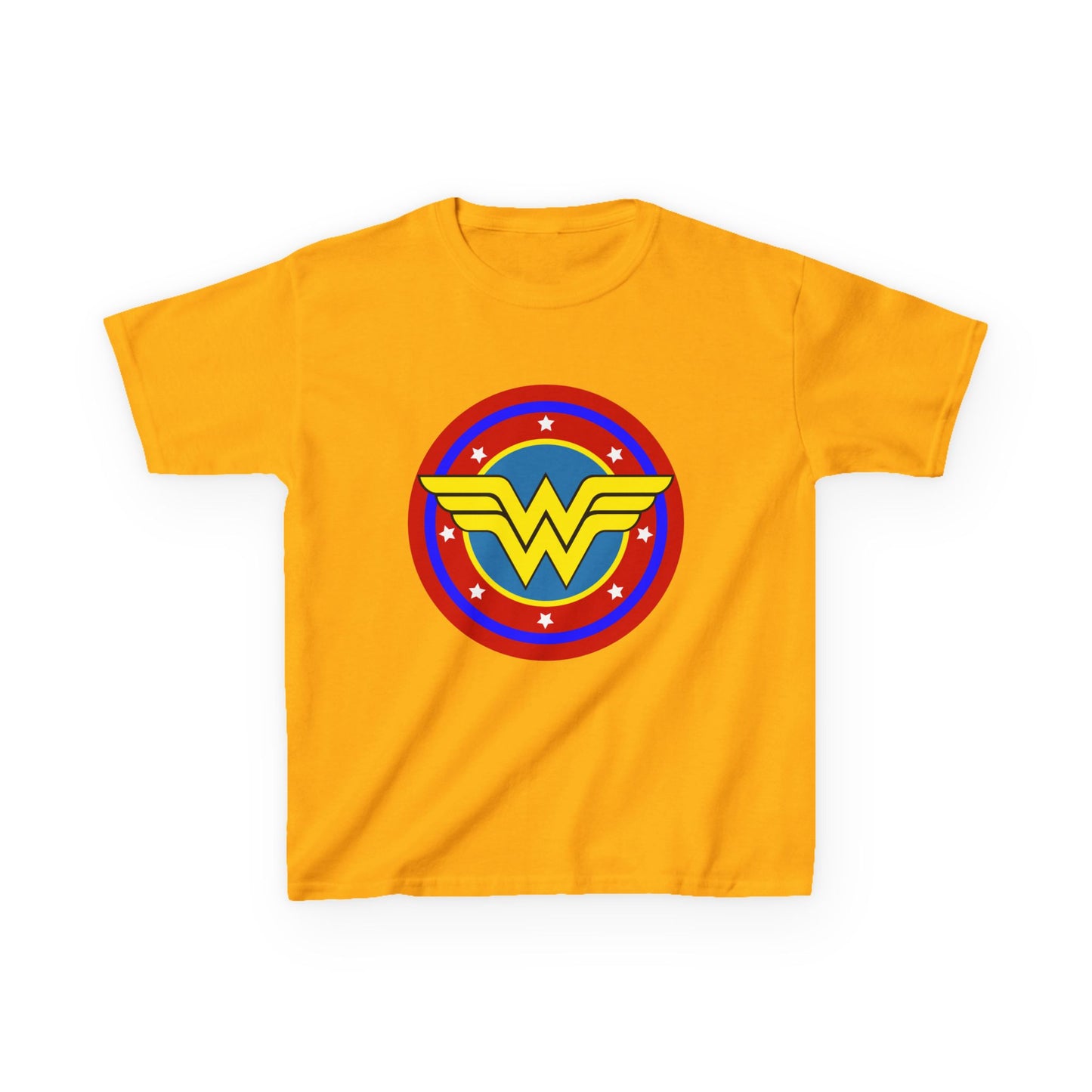 Wonder Woman Kids Tee, Superhero Shirt, Birthday Gift, Comic Book Apparel, Children's Clothing, Cartoon T-Shirt, Movie Merchandise
