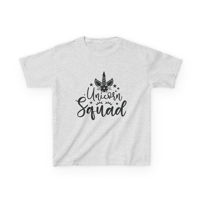 Kids Unicorn Squad Tee - Fun Lightweight Cotton Shirt for Playful Kids