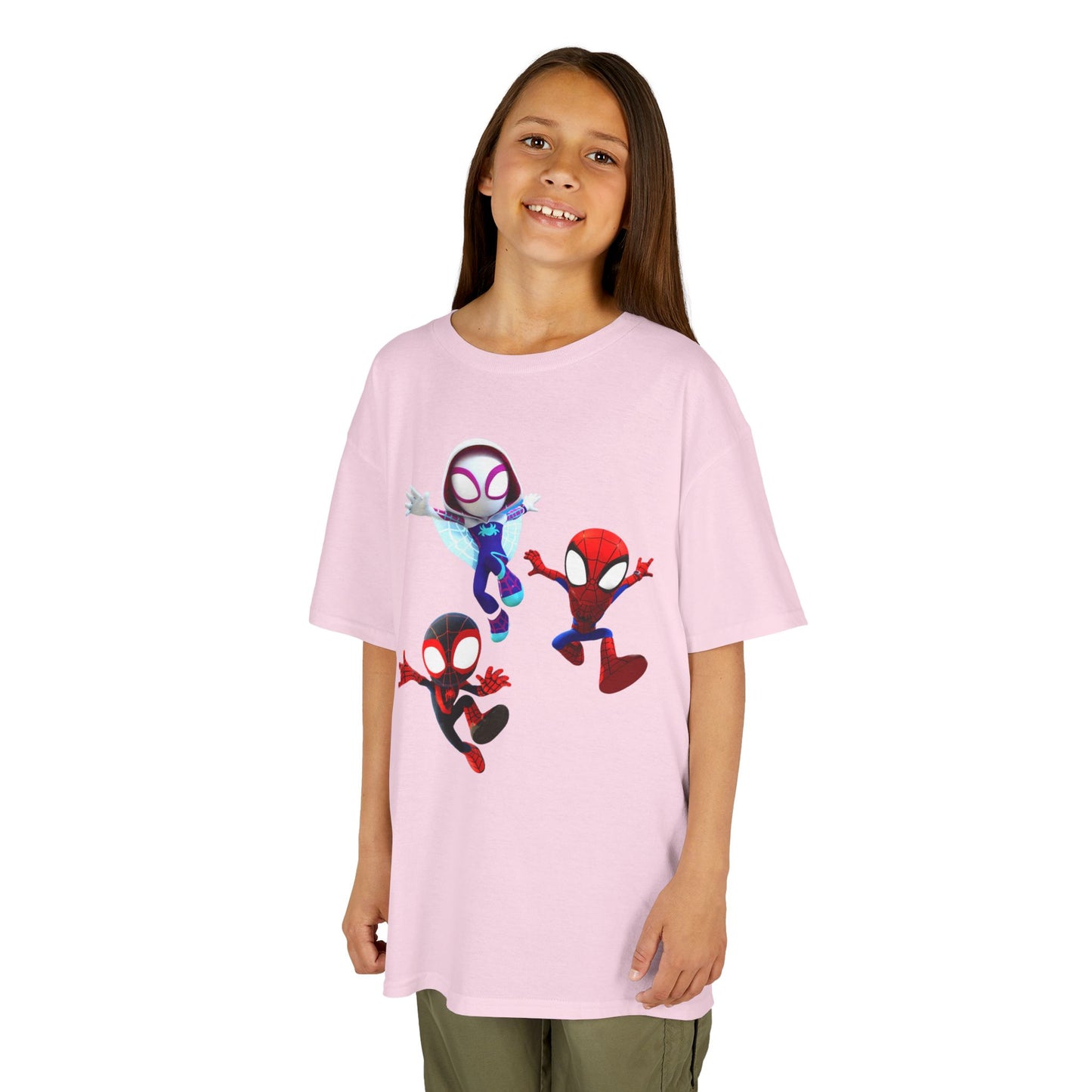 Kids Spider-Man Adventure Tee - Fun and Cozy Cotton T-Shirt for Young Superhero Fans