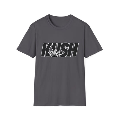 KUSH Graphic Unisex Softstyle T-Shirt - Cool Cannabis Vibe