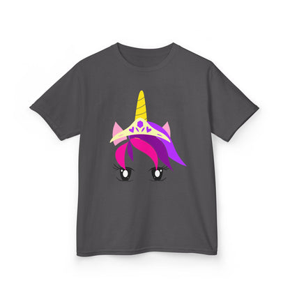 Unicorn Princess Kids Tee - Fun & Whimsical Heavy Cotton Shirt